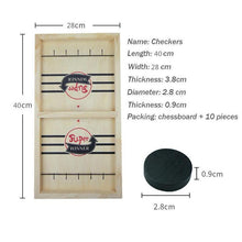 Load image into Gallery viewer, Table Hockey Game for Adult & Child - Sling Puck Toy Parent Children Desktop Battle Table for Kids Friends Gathering Gifts
