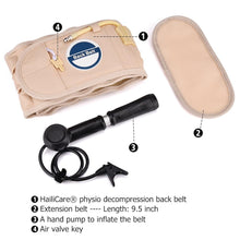 Load image into Gallery viewer, BackBelt™ Traction & Decompression therapy belt - Brace Support Care Relief Waist Backache Heat Pain Massager Bone Health Care