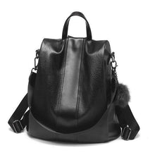 Load image into Gallery viewer, PREMIUM™ Premium Leather Three Way Anti-Thief Women&#39;s Backpack
